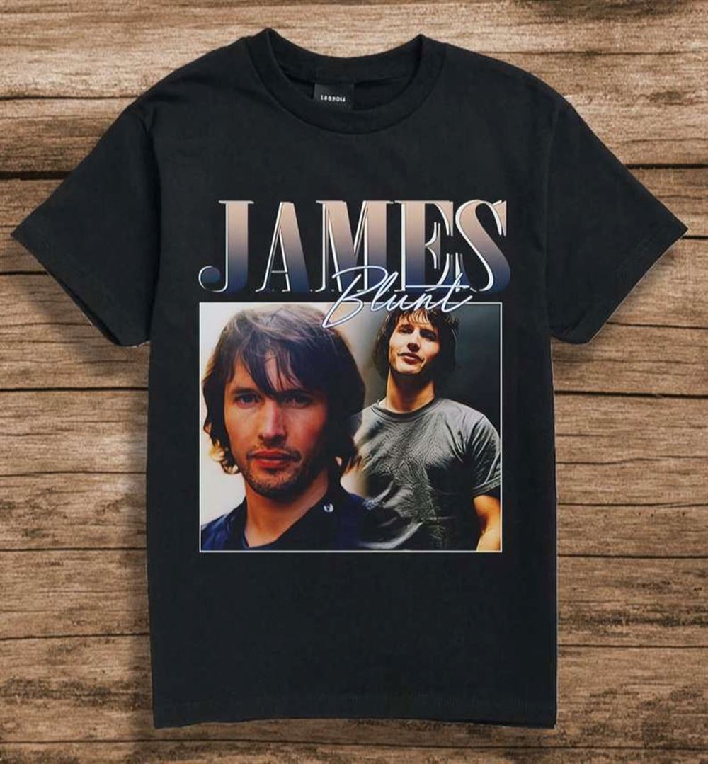 James Blunt Singer T Shirt Size Up To 5xl