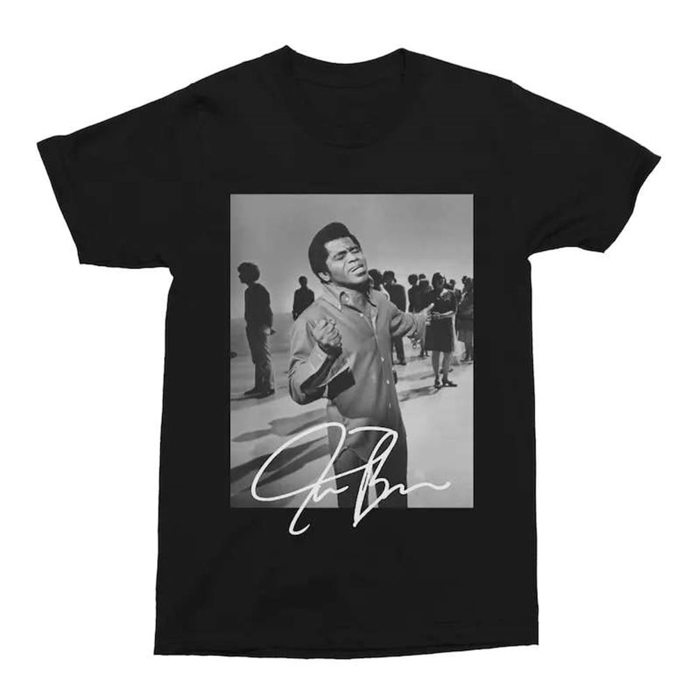 James Brown Singer Signature Unisex T Shirt Size Up To 5xl