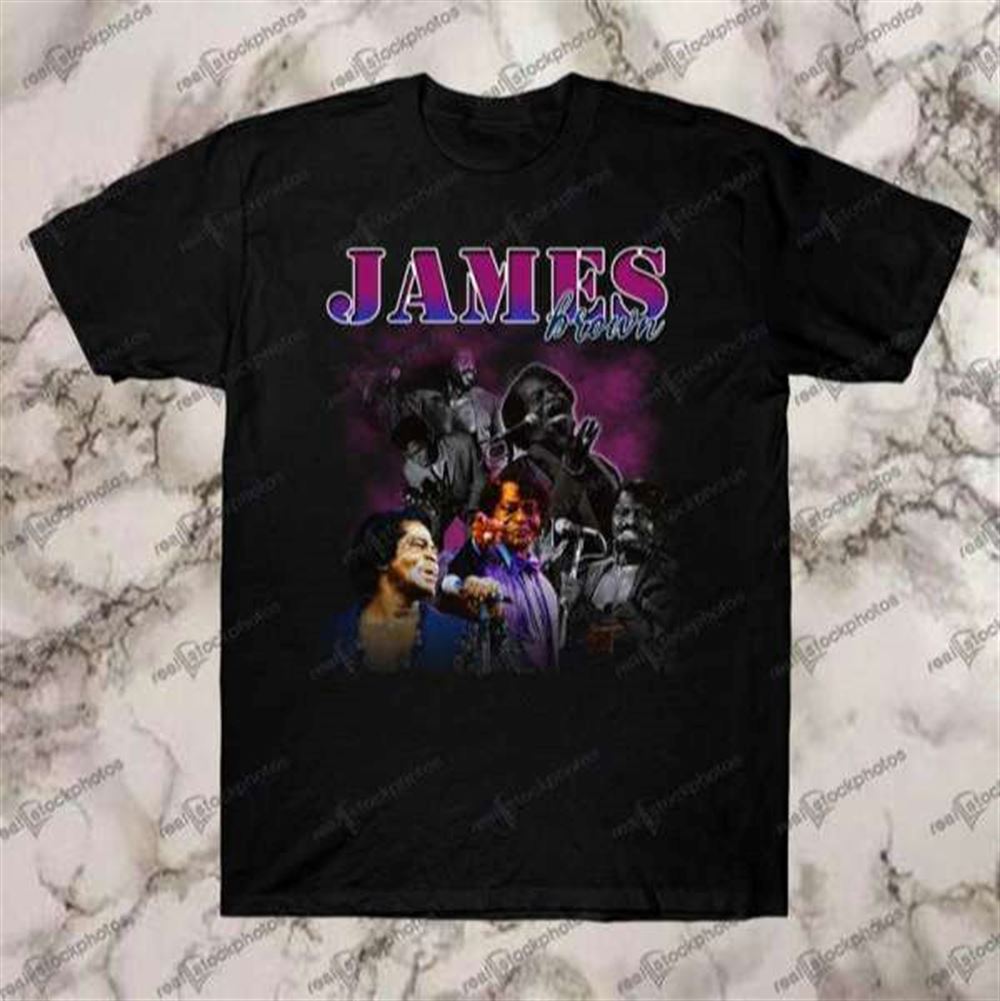 James Brown T Shirt Merch Music Singer Size Up To 5xl