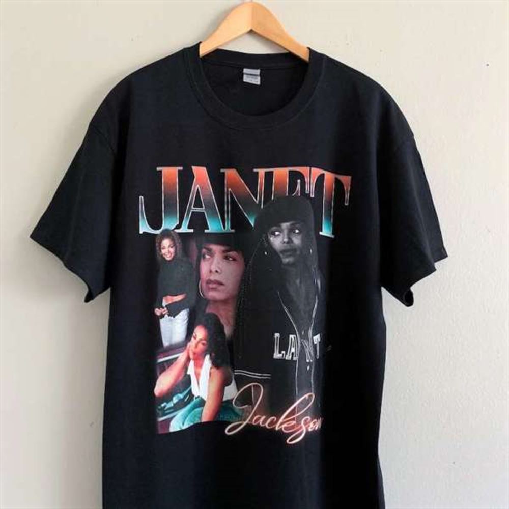 Janet Jackson T Shirt Merch Music Singer Size Up To 5xl