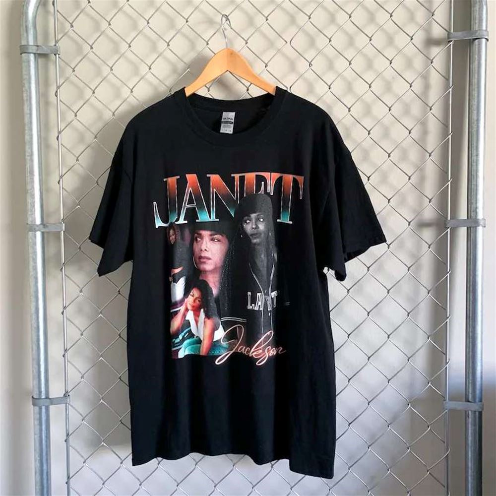 Janet Jackson T Shirt Music Singer Size Up To 5xl