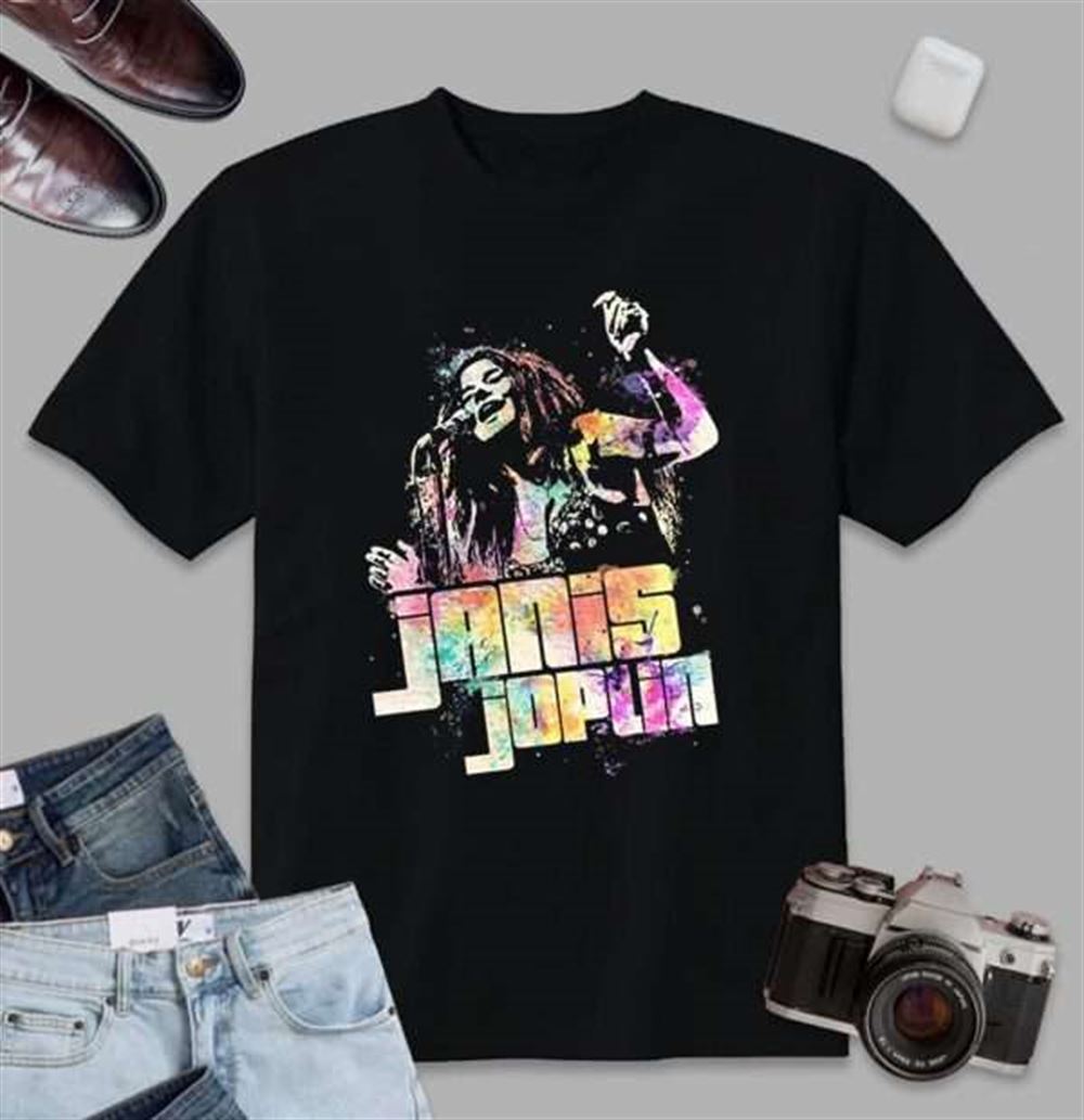 Janis Joplin T Shirt Singer Music Size Up To 5xl