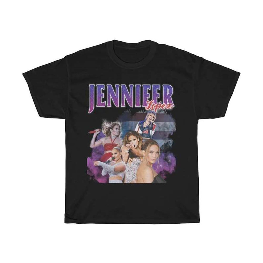 Jennifer Lopez Singer Shirt Size Up To 5xl