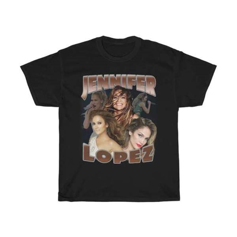 Jennifer Lopez Singer T Shirt Merch Music Size Up To 5xl