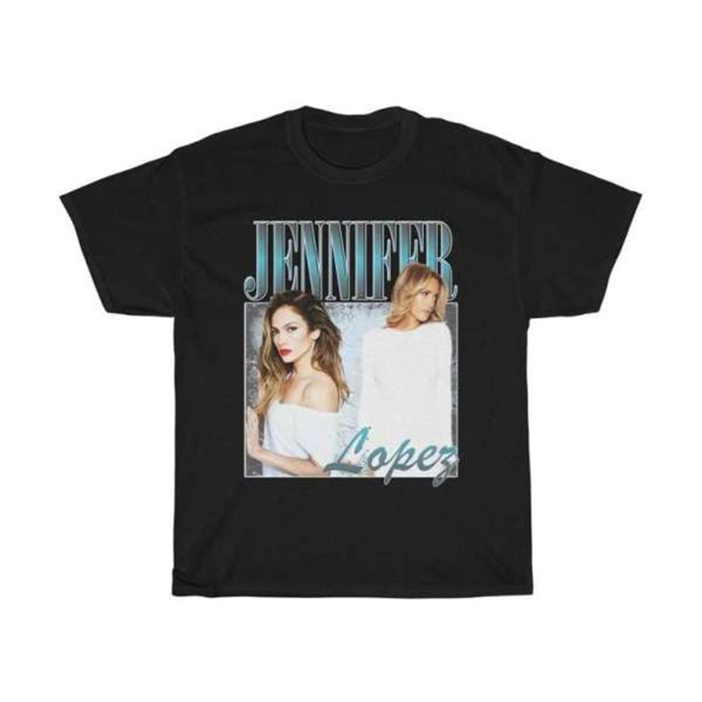 Jennifer Lopez Singer Unisex Graphic T Shirt Size Up To 5xl