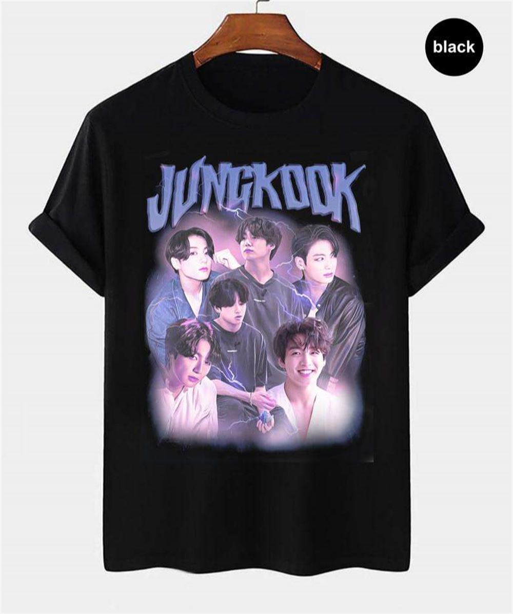 Jeon Jungkook Bts Vintage T Shirt Size Up To 5xl