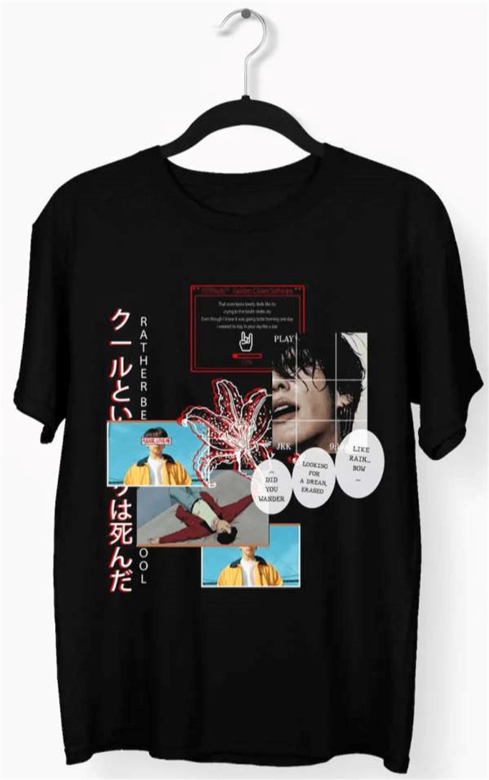 Jeon Jungkook T Shirt Merch Kpop Singer Size Up To 5xl