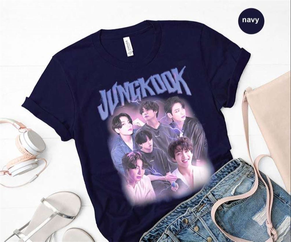 Jeon Jungkook Vintage Classic Unisex T Shirt Size Up To 5xl