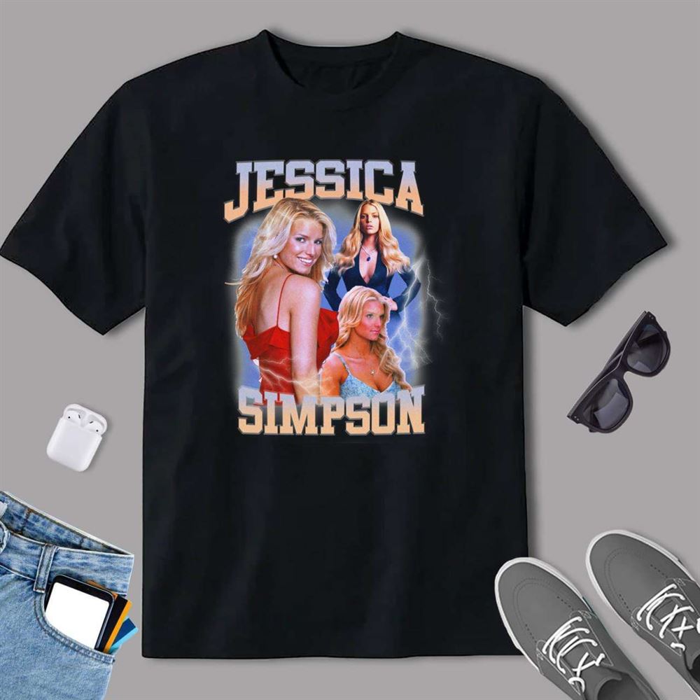 Jessica Simpson T Shirt Music Singer Size Up To 5xl