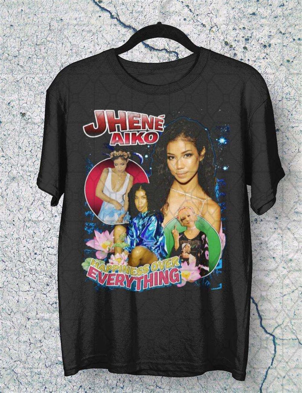 Jhene Aiko Happiness Over Everything Vintage 90s Shirt Size Up To 5xl