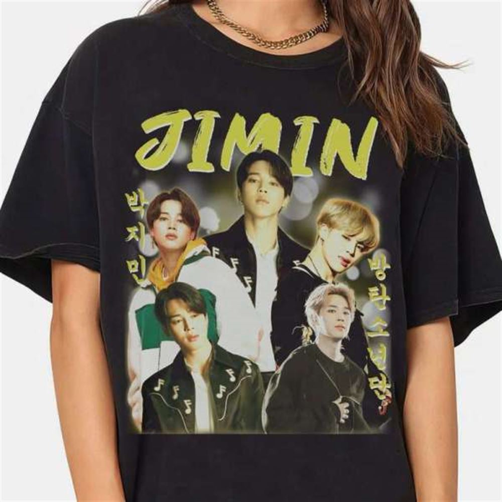 Jimin Shirt Singer Kpop Size Up To 5xl