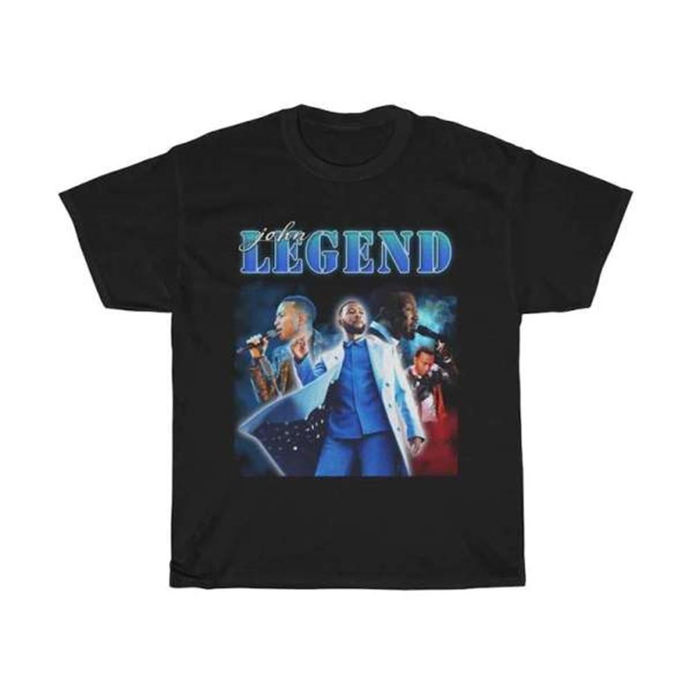 John Legend T Shirt Merch Music Singer Size Up To 5xl