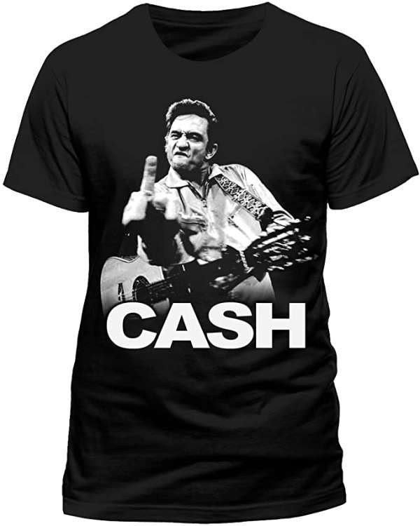 Johnny Cash T Shirt Vintage Size Up To 5xl