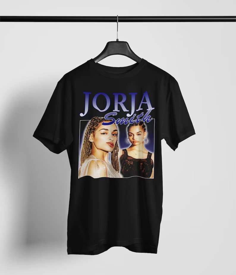 Jorja Smith Singer Retro T-shirt Size Up To 5xl