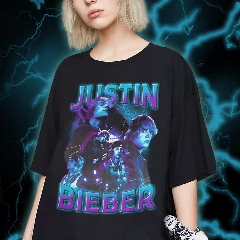 Justin Bieber 90s Vintage Shirt Size Up To 5xl