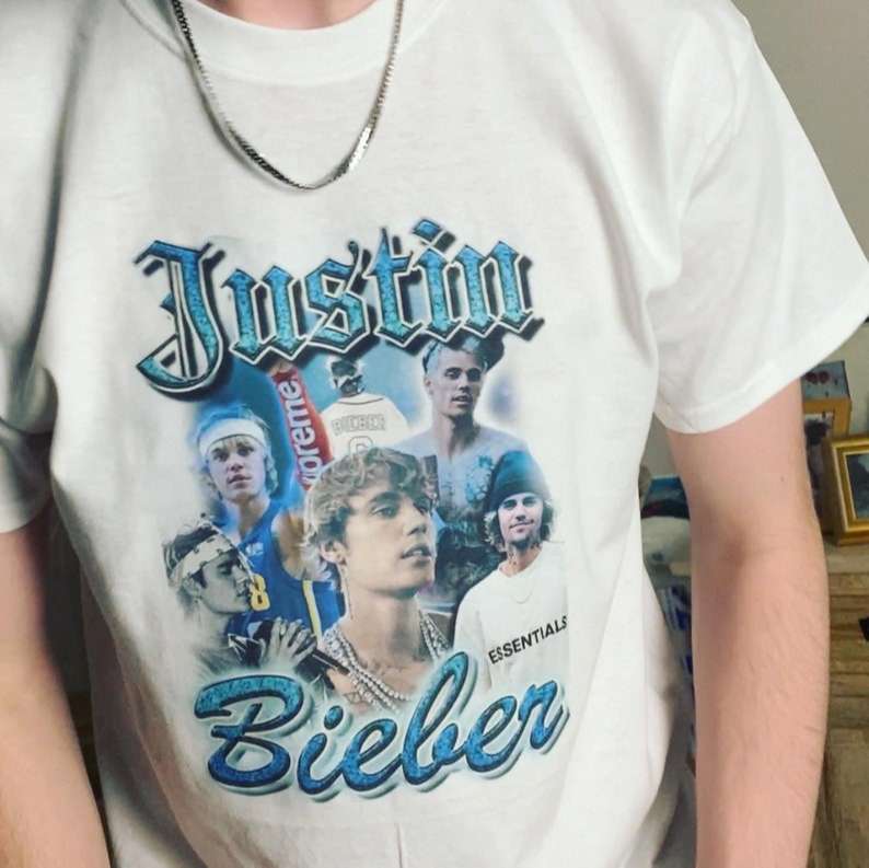 Justin Bieber Graphic Classic T Shirt Size Up To 5xl