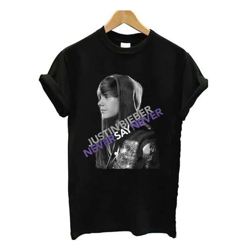 Justin Bieber Never Say Never Unisex T Shirt Size Up To 5xl