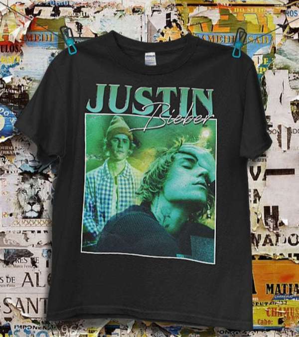 Justin Bieber T Shirt Merch Music Size Up To 5xl