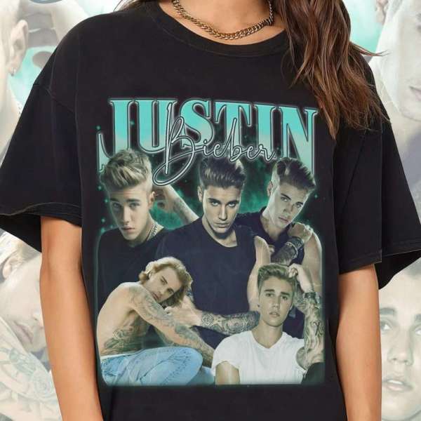 Justin Bieber Vintage Graphic T-shirt Size Up To 5xl