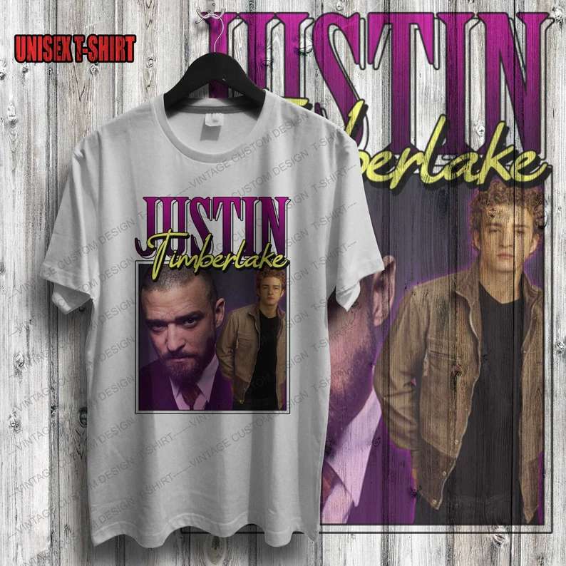 Justin Timberlake T Shirt Music Singer Size Up To 5xl