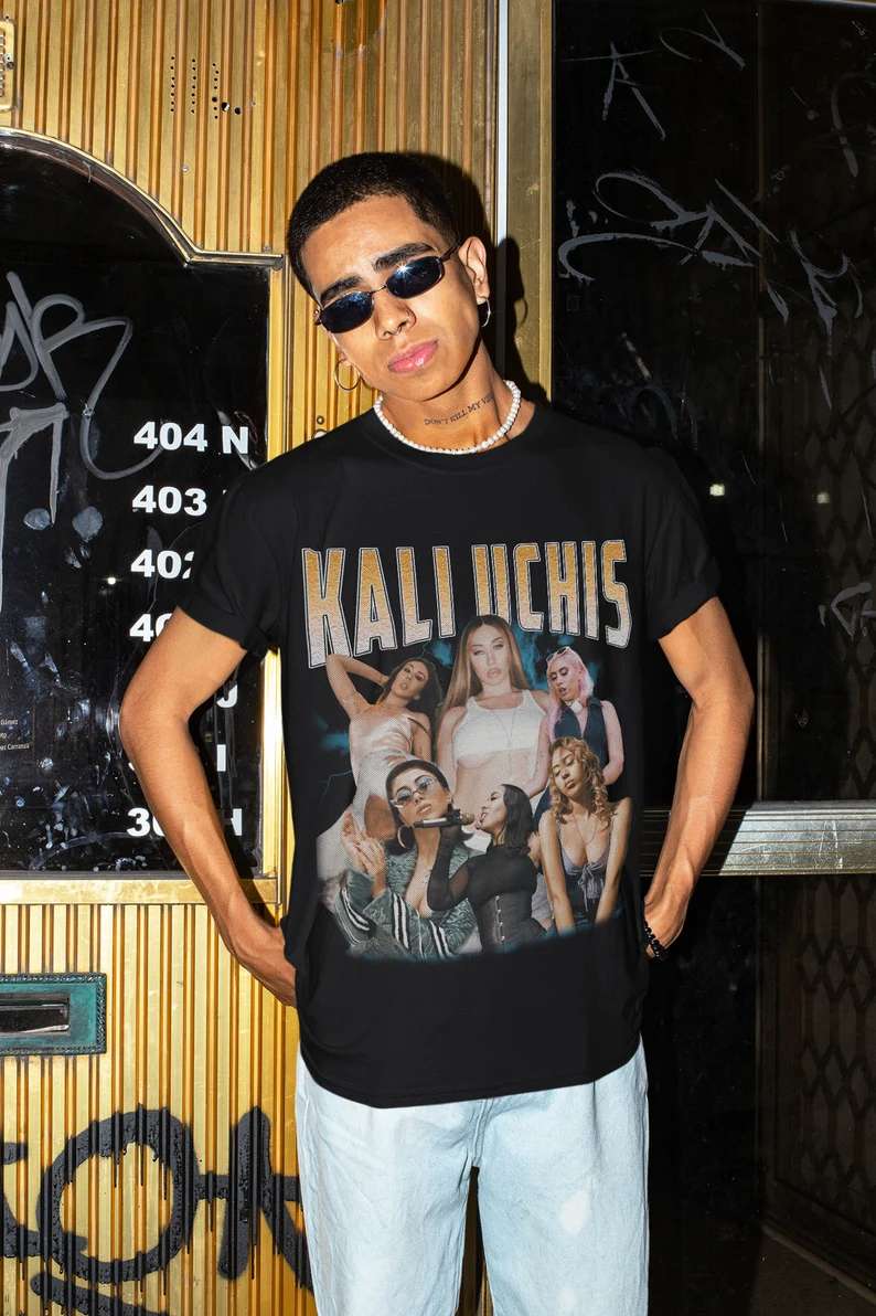 Kali Uchis Music Singer Merch T Shirt Size Up To 5xl