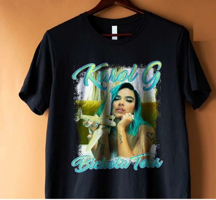 Karol G Bitchota Tour T-shirt Size Up To 5xl