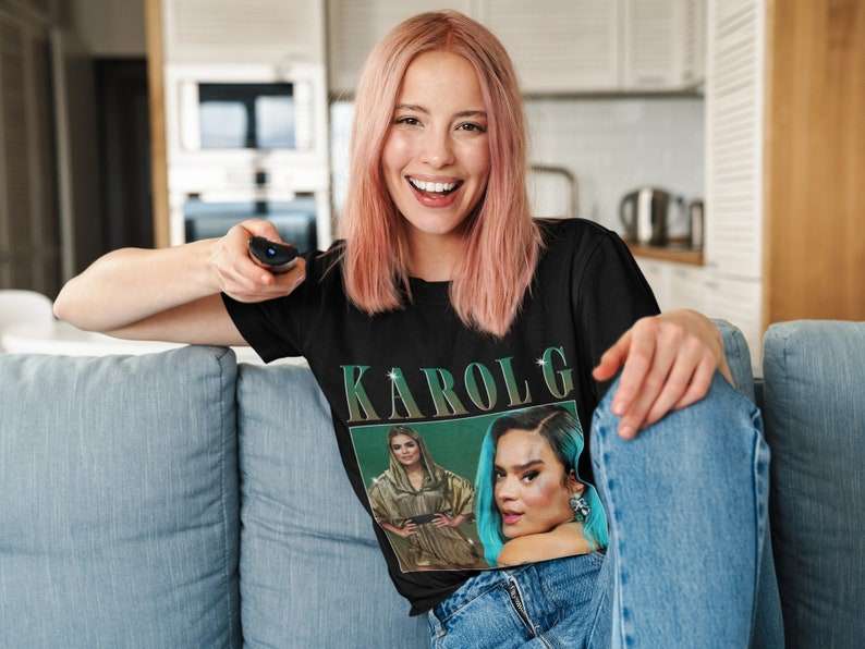 Karol G T Shirt Merch Music Singer Size Up To 5xl