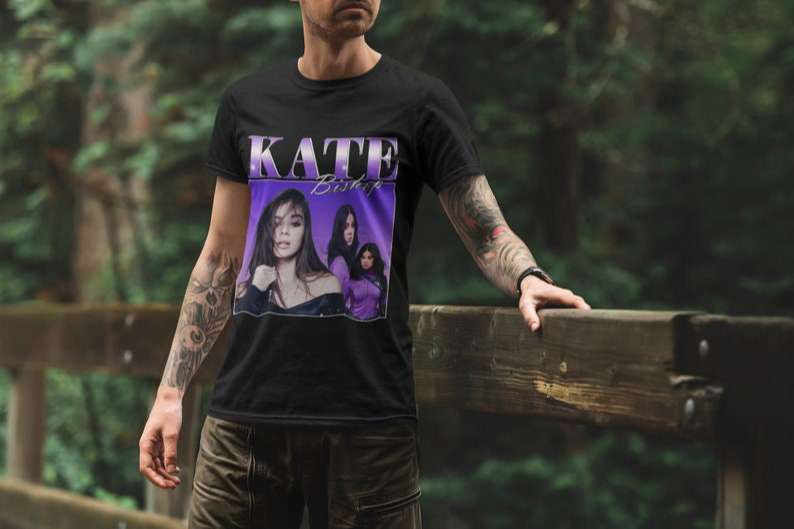 Kate Bishop T Shirt Merch Film Actor Size Up To 5xl