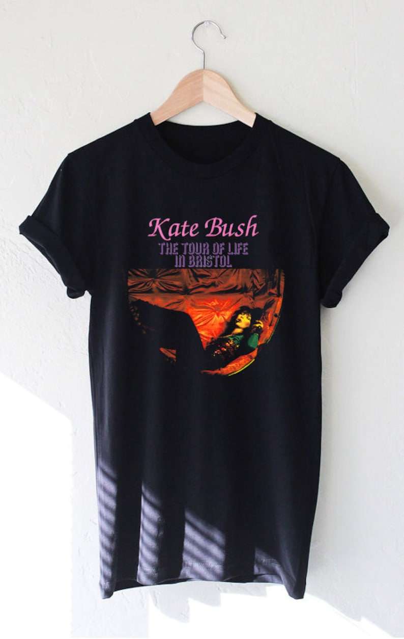 Kate Bush Singer Black Unisex Shirt Size Up To 5xl