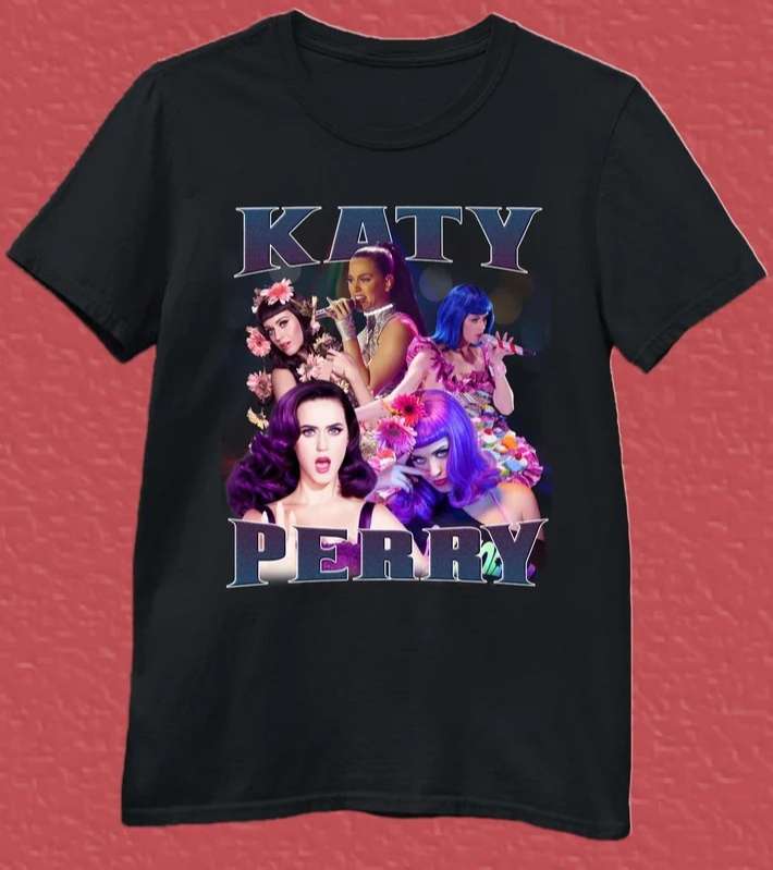 Katy Perry T Shirt Music Singer Size Up To 5xl