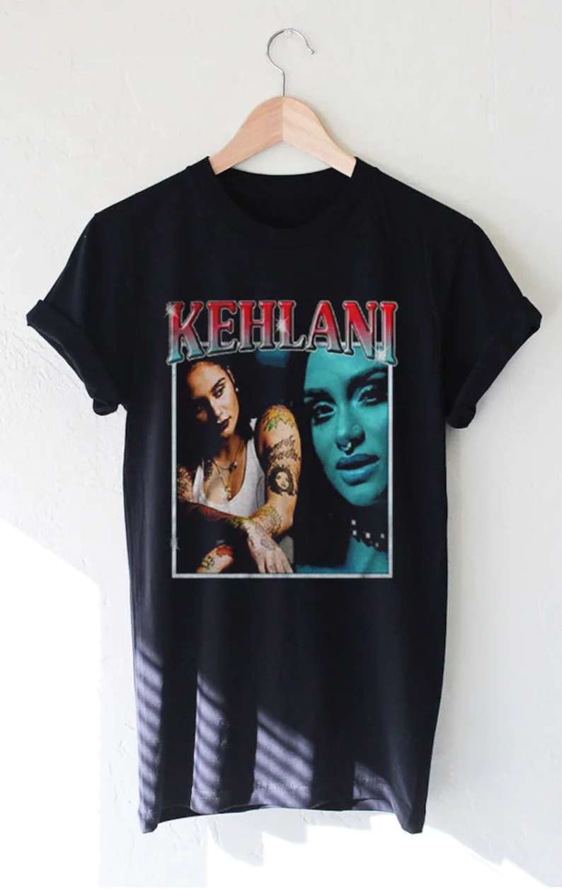 Kehlani Singer Black Unisex Shirt Size Up To 5xl