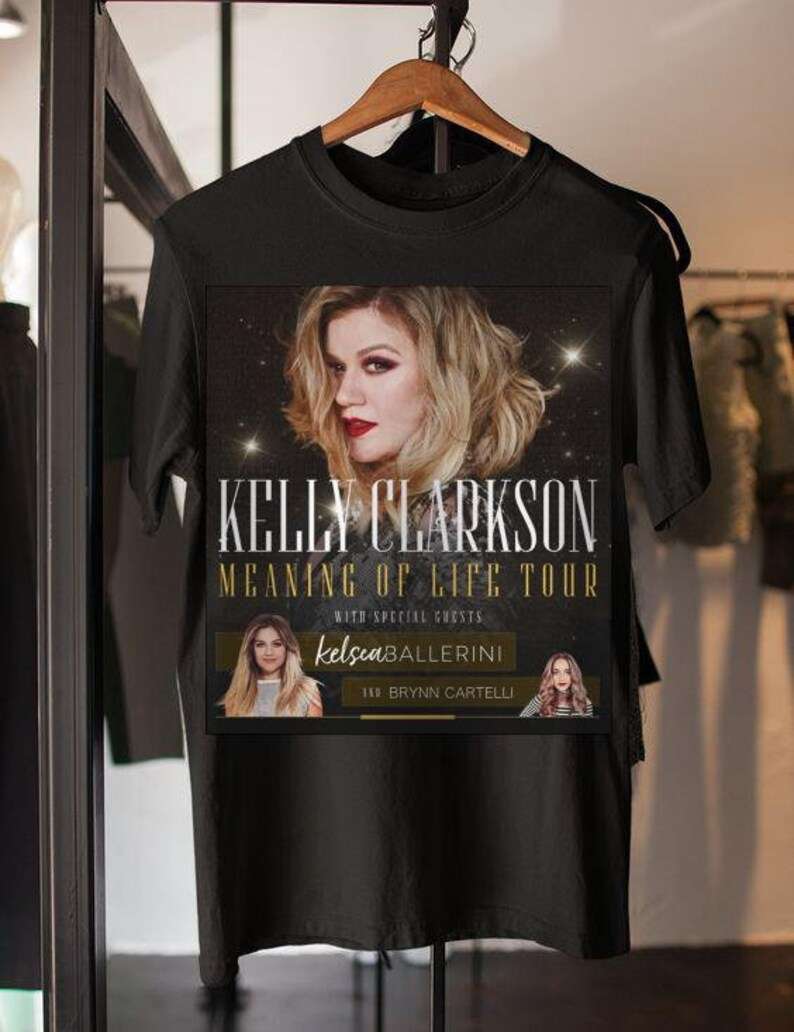 Kelly Clarkson Music Singer Unisex T-shirt Size Up To 5xl