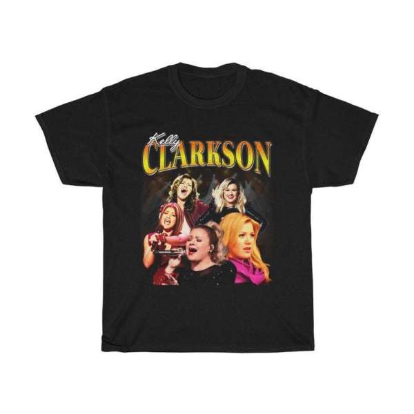 Kelly Clarkson Singer Music T Shirt Merch Size Up To 5xl