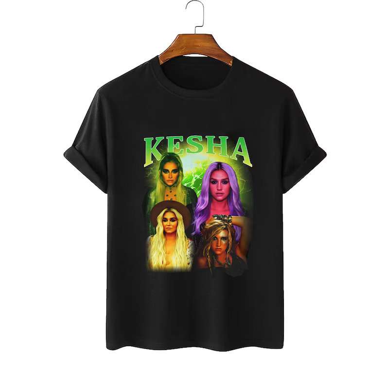 Kesha Singer Music Tour Concert T-shirt Size Up To 5xl