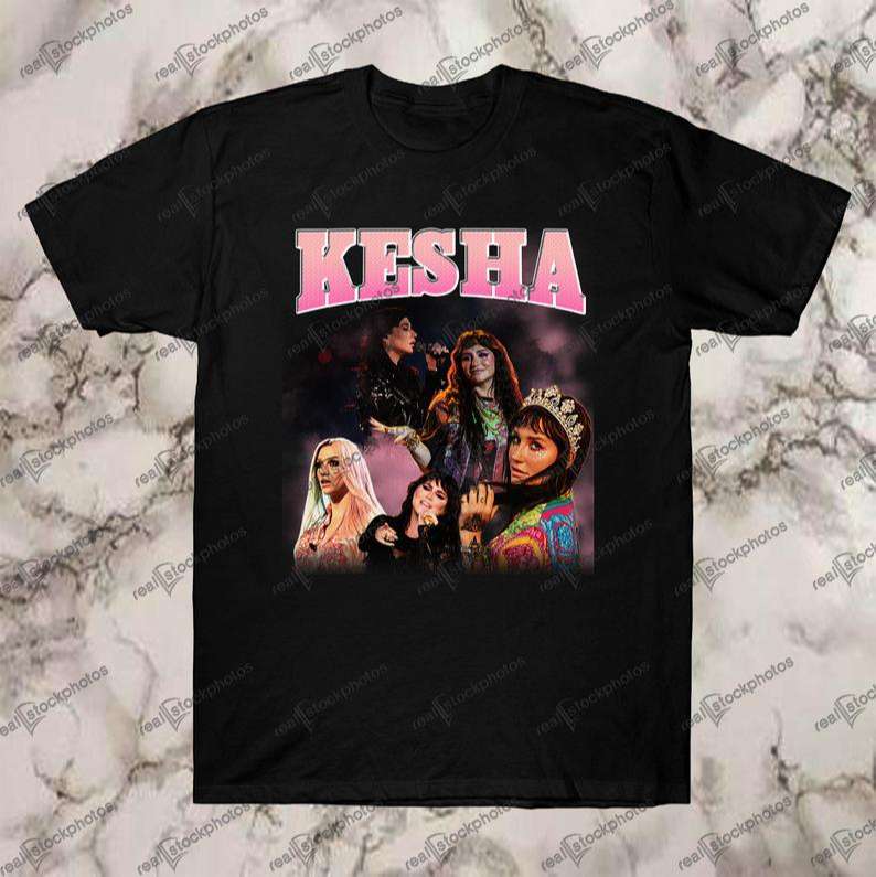 Kesha Vintage Retro Style T Shirt Size Up To 5xl