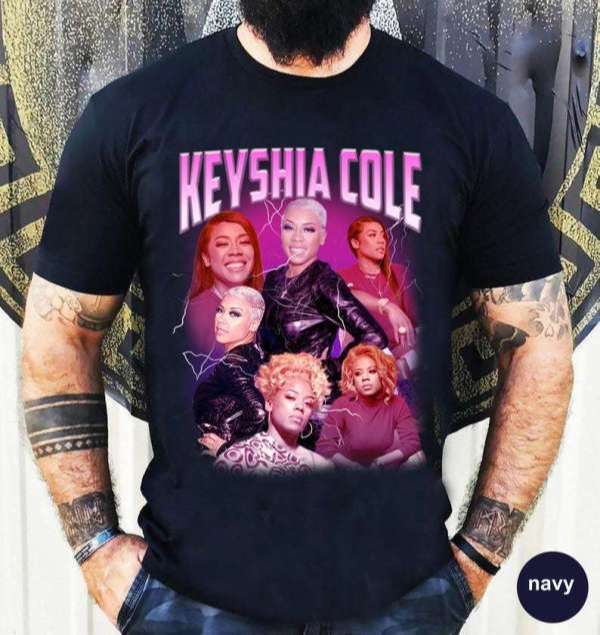 Keyshia Cole Verzus Ashanti T Shirt Merch Size Up To 5xl