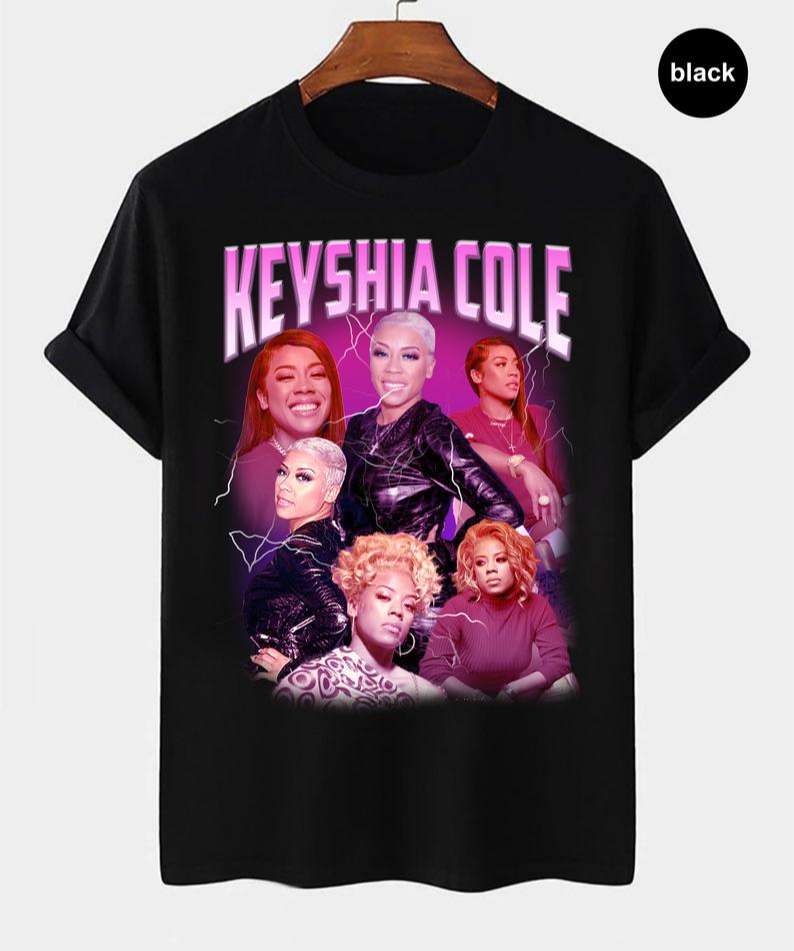 Keyshia Cole Verzus Ashanti Vintage T Shirt Size Up To 5xl