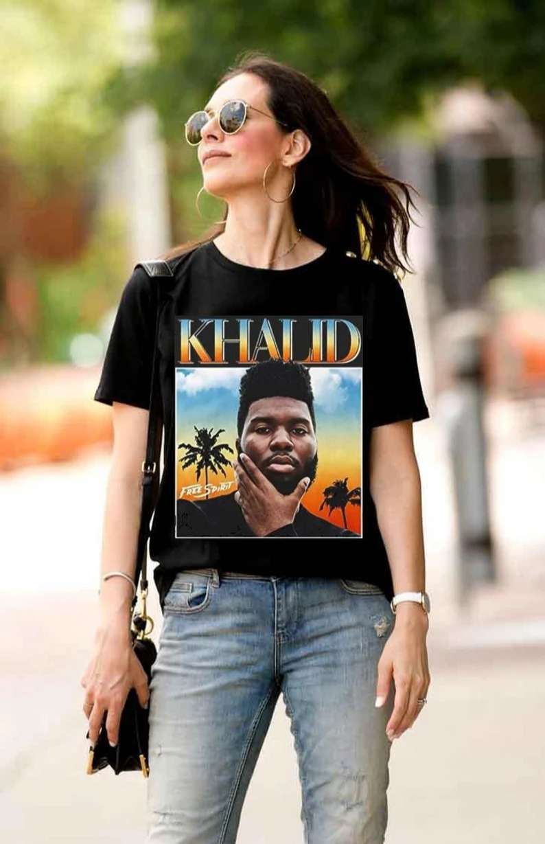 Khalid Music Singer Unisex T-shirt Size Up To 5xl