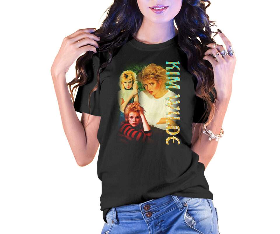 Kim Wilde Vintage Unisex T Shirt Size Up To 5xl