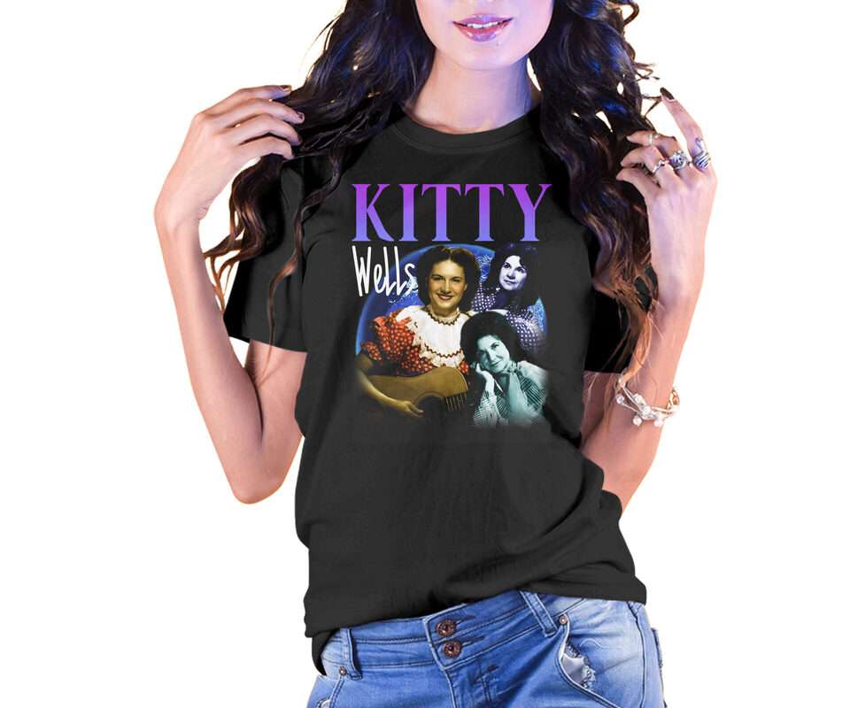 Kitty Wells Vintage Unisex T Shirt Size Up To 5xl