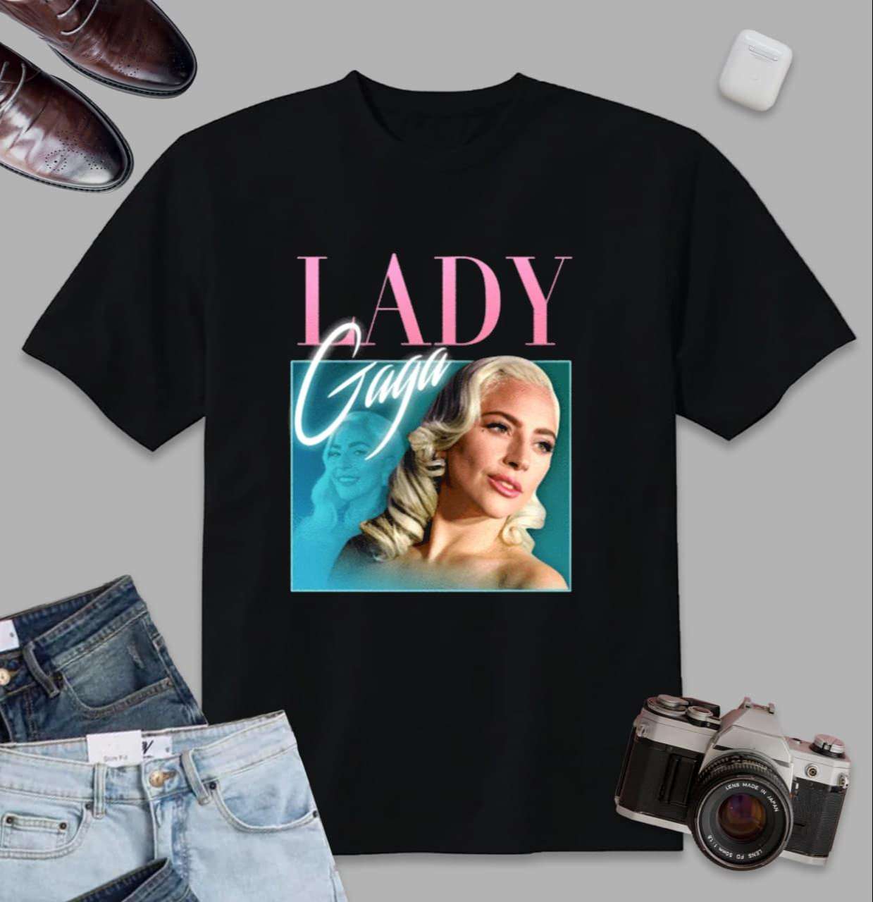 Lady Gaga Classic T Shirt Singer Size Up To 5xl