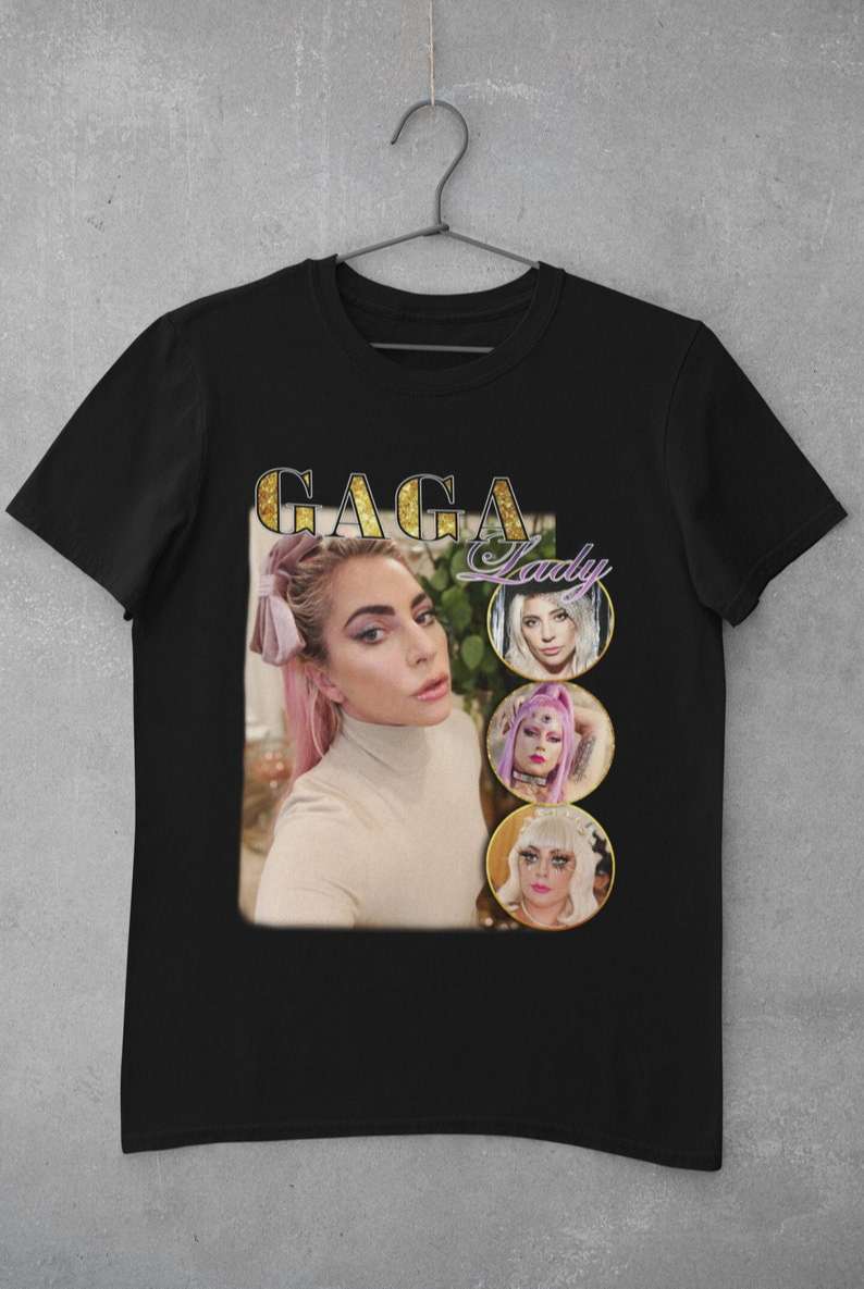 Lady Gaga Shirt Music Singer Size Up To 5xl