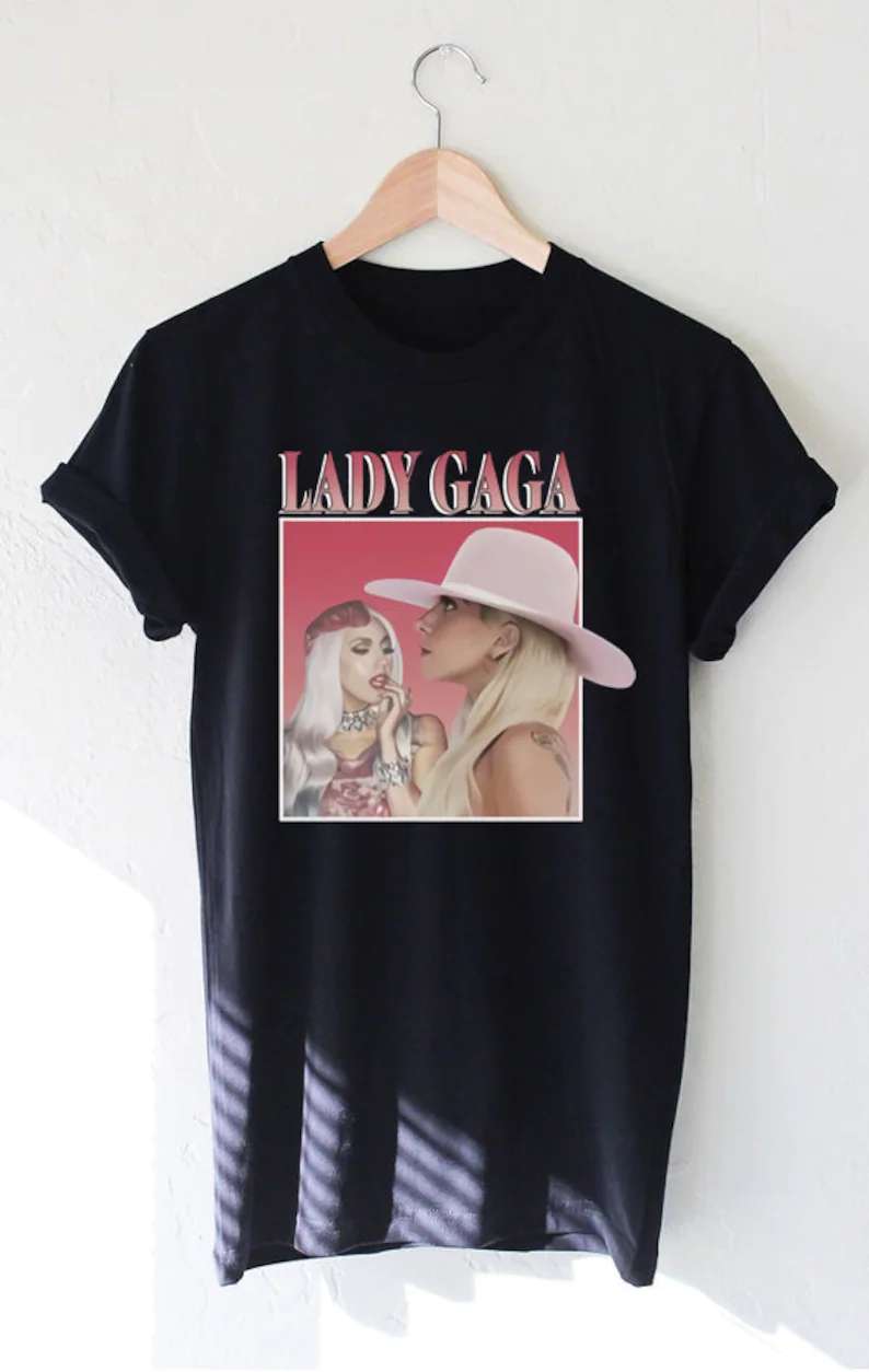 Lady Gaga Singer Shirt Size Up To 5xl