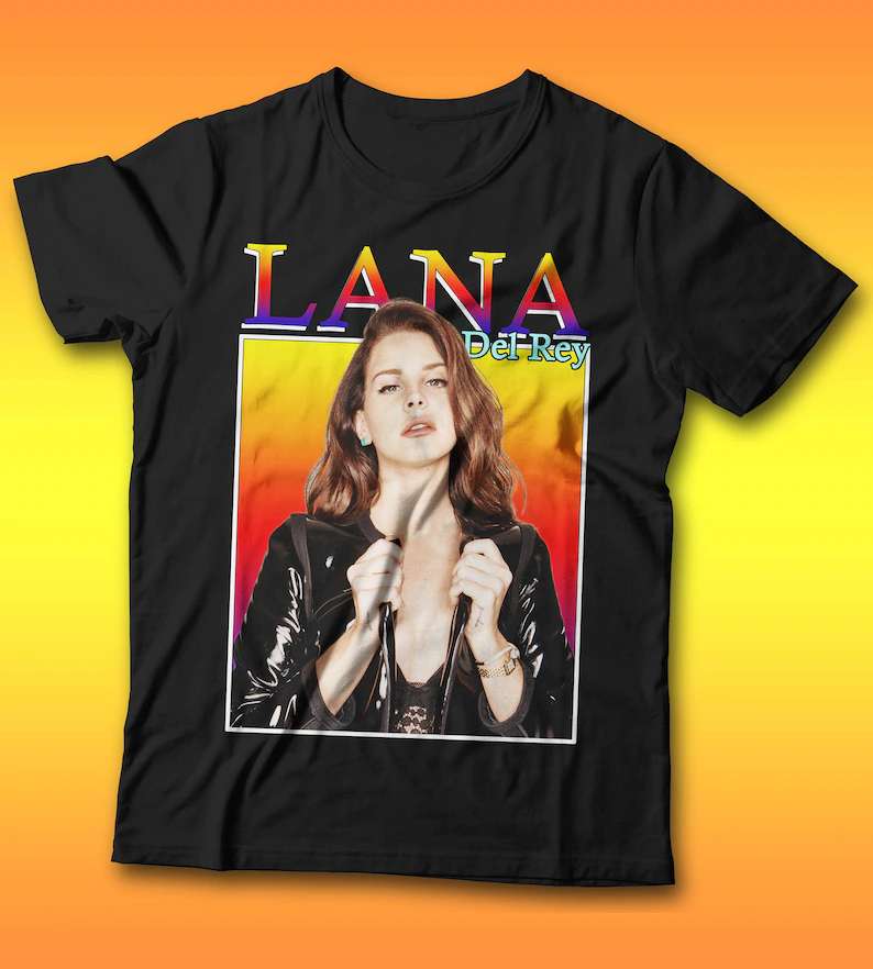 Lana Del Rey American Singer Classic T Shirt Size Up To 5xl