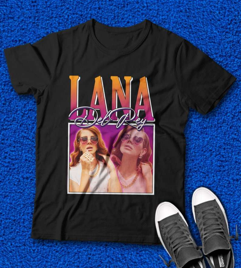 Lana Del Rey Shirt American Singer Songwriter Size Up To 5xl