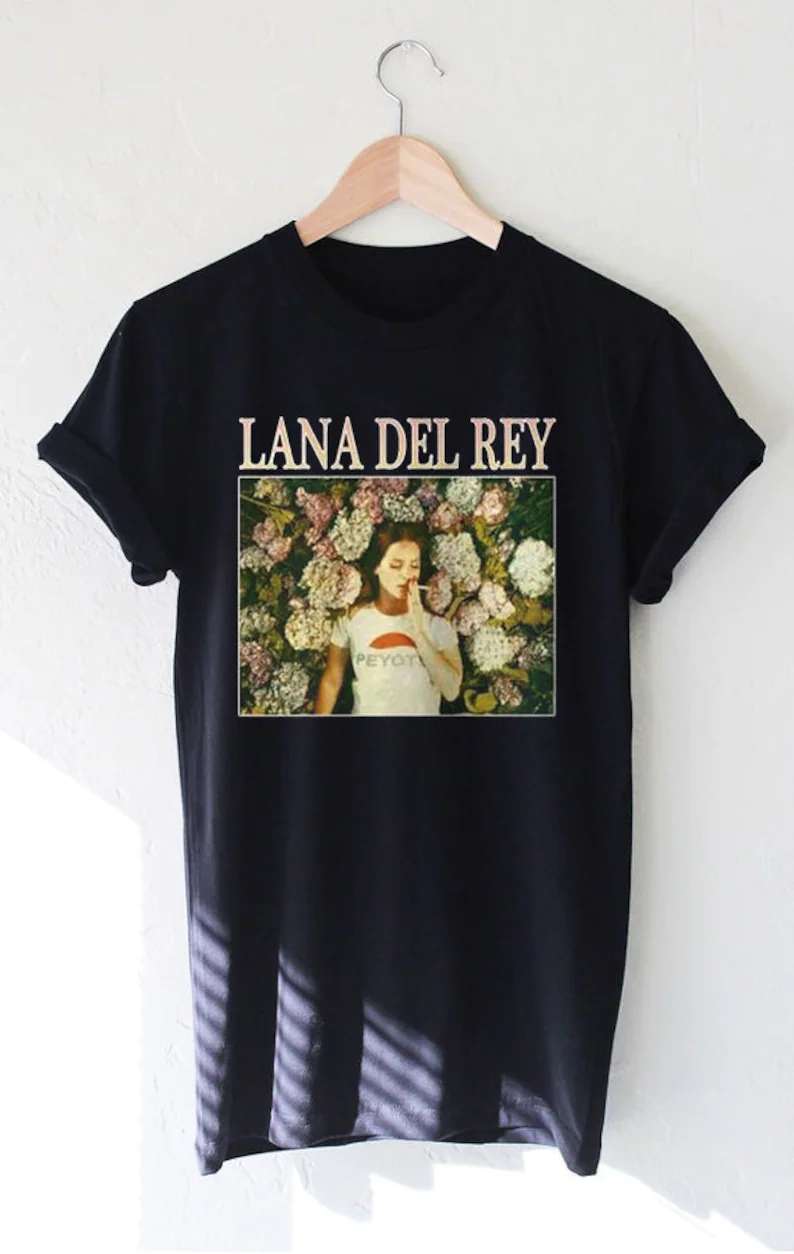 Lana Del Rey Singer Black Unisex Shirt Size Up To 5xl