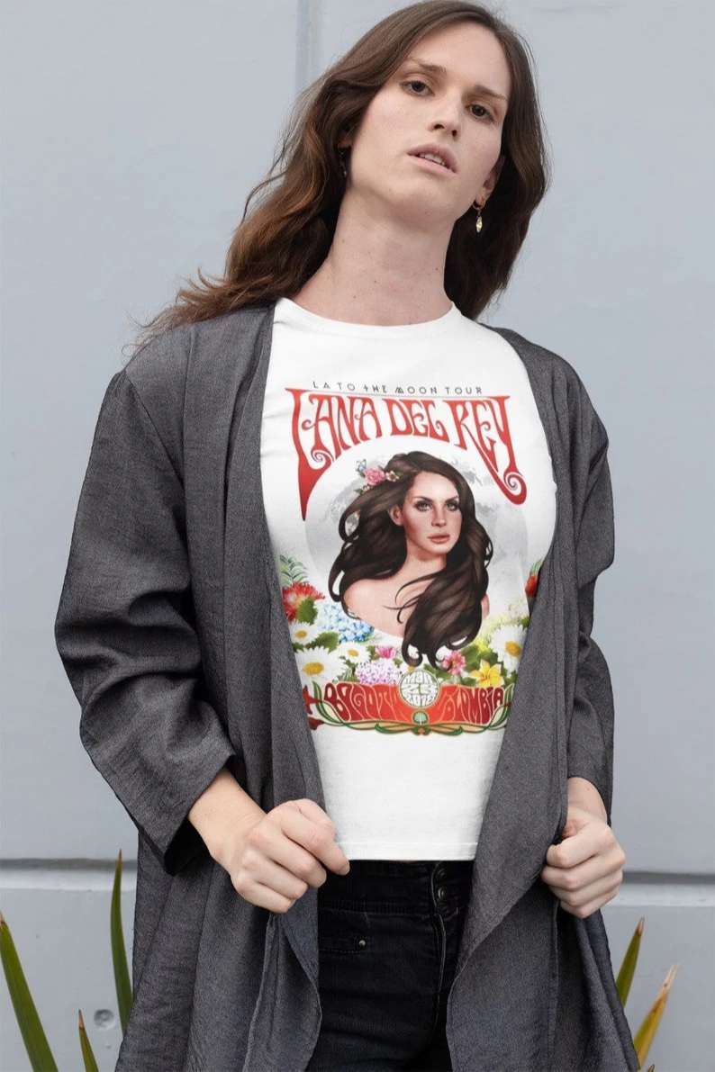 Lana Del Rey Tour T Shirt Music Size Up To 5xl