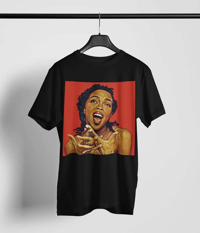 Lauryn Hill Classic T Shirt Music Singer Size Up To 5xl