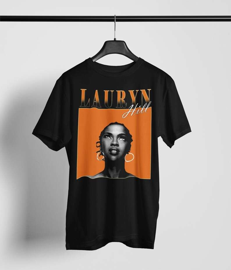 Lauryn Hill Singer Retro T-shirt Size Up To 5xl