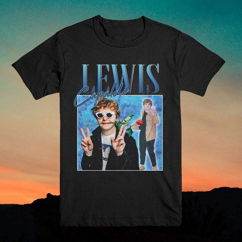 Lewis Capaldi Vintage T Shirt Size Up To 5xl